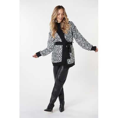 Esqualo Cardigan 3d Knit Black / White Taille: S Vestes Outlet Femme Le Noir - Publicité Esqualo Cardigan 3d Knit Black / White Taille: S Vestes Outlet Femme Le Noir - Publicité