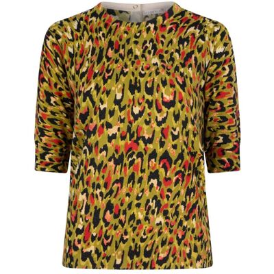 Esqualo Sweater Short Slve Untamed Animal Print Taille: S Pulls Outlet Femme - Publicité Esqualo Sweater Short Slve Untamed Animal Print Taille: S Pulls Outlet Femme - Publicité