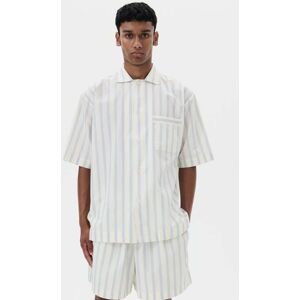 Tekla Unisex Poplin, Short Sleeve Shirt Needle Stripes Taille: XXS Pyjamas Outlet Unisex - Publicité Tekla Unisex Poplin, Short Sleeve Shirt Needle Stripes Taille: XXS Pyjamas Outlet Unisex - Publicité