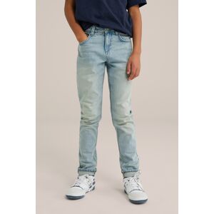 We Fashion 5-pocket Mid Waist Light Blue Taille: 146 Jeans Outlet kids Bleu - Publicité We Fashion 5-pocket Mid Waist Light Blue Taille: 146 Jeans Outlet kids Bleu - Publicité