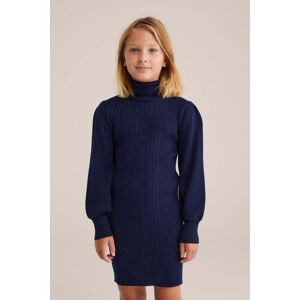 We Fashion Dress Mid Length Navy Blue Taille: 110/116 Robes Outlet kids Bleu - Publicité We Fashion Dress Mid Length Navy Blue Taille: 110/116 Robes Outlet kids Bleu - Publicité