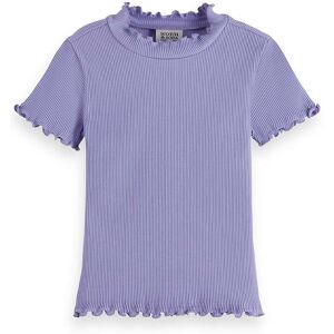 Scotch & Soda Girl Mock Neck Ribbed Slim-fit Short-sleeve T-shirt Sweet La Taille: 10 T-Shirts Outlet kids - Publicité Scotch & Soda Girl Mock Neck Ribbed Slim-fit Short-sleeve T-shirt Sweet La Taille: 10 T-Shirts Outlet kids - Publicité