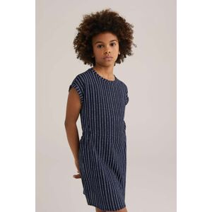 We Fashion Dress Mid Length Navy Blue Taille: 134/140 Robes Outlet kids Bleu - Publicité We Fashion Dress Mid Length Navy Blue Taille: 134/140 Robes Outlet kids Bleu - Publicité
