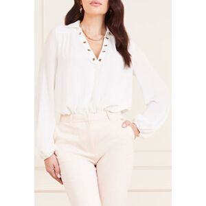 Guess by Marciano GUESS Marciano By Eva Bodysuit Pale Pearl Taille: 36 Bodies Outlet Femme Blanche - Publicité Guess by Marciano GUESS Marciano By Eva Bodysuit Pale Pearl Taille: 36 Bodies Outlet Femme Blanche - Publicité