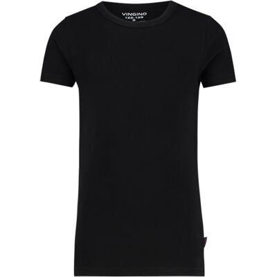 Vingino Short Sleeve Crew Neck Ts Boys Black Taille: XS T-Shirts Outlet kids Le Noir - Publicité Vingino Short Sleeve Crew Neck Ts Boys Black Taille: XS T-Shirts Outlet kids Le Noir - Publicité