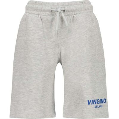 Vingino Boys Basic-short Short Fearless Grey Melee Taille: 14 Pantalons Outlet kids Gris - Publicité Vingino Boys Basic-short Short Fearless Grey Melee Taille: 14 Pantalons Outlet kids Gris - Publicité