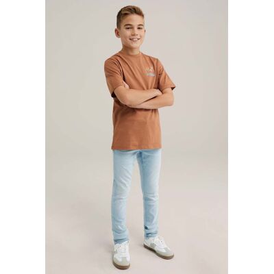 We Fashion 5-pocket Mid Waist Light Blue Taille: 164 Jeans Outlet kids Bleu - Publicité We Fashion 5-pocket Mid Waist Light Blue Taille: 164 Jeans Outlet kids Bleu - Publicité