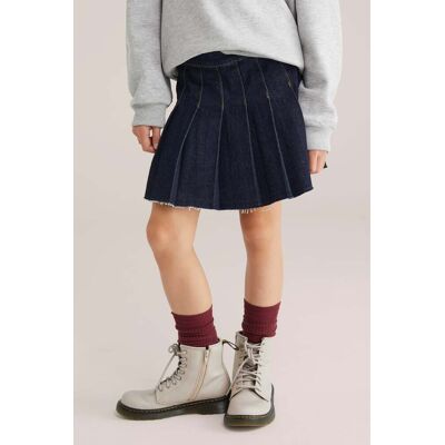 We Fashion Skirt Mini Length Dark Blue Taille: 122/128 Jupes Outlet kids Bleu - Publicité We Fashion Skirt Mini Length Dark Blue Taille: 122/128 Jupes Outlet kids Bleu - Publicité