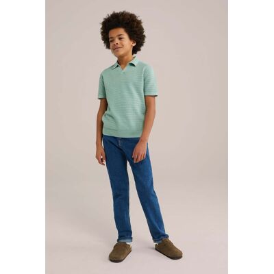 We Fashion 5-pocket Mid Waist Blue Taille: 158 Pantalons Outlet kids Bleu - Publicité We Fashion 5-pocket Mid Waist Blue Taille: 158 Pantalons Outlet kids Bleu - Publicité