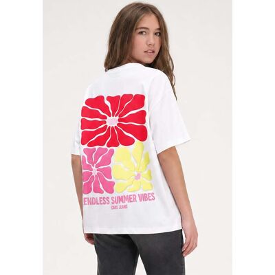Cars Jeans Girls Junie Ts White Taille: 16 T-Shirts Outlet kids Blanche - Publicité Cars Jeans Girls Junie Ts White Taille: 16 T-Shirts Outlet kids Blanche - Publicité