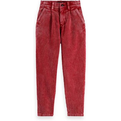 Scotch & Soda Boy Loose-tapered Garment-dyed Corduroy Pants Ketchup Taille: 16 Pantalons Outlet kids - Publicité Scotch & Soda Boy Loose-tapered Garment-dyed Corduroy Pants Ketchup Taille: 16 Pantalons Outlet kids - Publicité