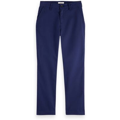 Scotch & Soda Boy Classic Loose-tapered Chino Navy Taille: 16 Pantalons Outlet kids Bleu - Publicité Scotch & Soda Boy Classic Loose-tapered Chino Navy Taille: 16 Pantalons Outlet kids Bleu - Publicité