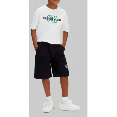Calvin Klein Boys Essential Woven Shorts Black Taille: 16 Pantalons Outlet kids Le Noir - Publicité Calvin Klein Boys Essential Woven Shorts Black Taille: 16 Pantalons Outlet kids Le Noir - Publicité