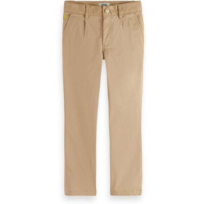 Scotch & Soda Boys Stuart Fit Pants Travertine Taille: 10 Pantalons Outlet kids - Publicité Scotch & Soda Boys Stuart Fit Pants Travertine Taille: 10 Pantalons Outlet kids - Publicité