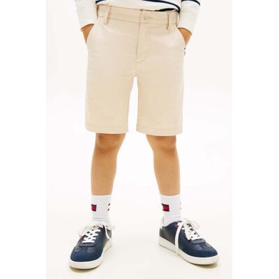 Tommy Hilfiger Boys 1985 Chino Shorts Classic Beige Taille: 7 Pantalons Outlet kids Marron - Publicité Tommy Hilfiger Boys 1985 Chino Shorts Classic Beige Taille: 7 Pantalons Outlet kids Marron - Publicité