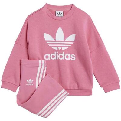 Adidas Originals Loose Crew Flared Legging Set Pink Fusion Taille: 18-24 Pantalons Outlet kids Rose - Publicité Adidas Originals Loose Crew Flared Legging Set Pink Fusion Taille: 18-24 Pantalons Outlet kids Rose - Publicité