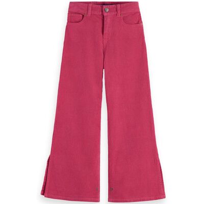 Scotch & Soda Girl The Wave Wide Leg Jeans - Corduroy Bohemian Pink Taille: 16 Pantalons Outlet kids Rose - Publicité Scotch & Soda Girl The Wave Wide Leg Jeans - Corduroy Bohemian Pink Taille: 16 Pantalons Outlet kids Rose - Publicité