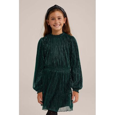 We Fashion Dress Mid Length Dark Green Taille: 92 Robes Outlet kids Vert - Publicité We Fashion Dress Mid Length Dark Green Taille: 92 Robes Outlet kids Vert - Publicité