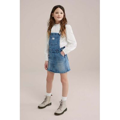 We Fashion Skirt Medium Length Blue Taille: 158/164 Robes Outlet kids Bleu - Publicité We Fashion Skirt Medium Length Blue Taille: 158/164 Robes Outlet kids Bleu - Publicité