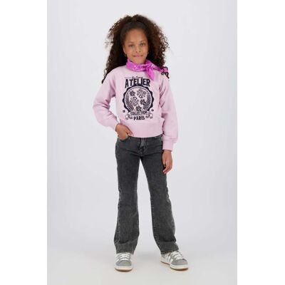 Vingino Girls Carlice Jeans Dark Grey Vintage Taille: 12 Pantalons Outlet kids Gris - Publicité Vingino Girls Carlice Jeans Dark Grey Vintage Taille: 12 Pantalons Outlet kids Gris - Publicité