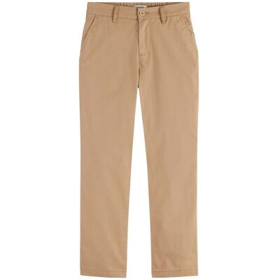 Scotch & Soda Boys Classic Loose-tapered Chino Sand Taille: 12 Pantalons Outlet kids Marron - Publicité Scotch & Soda Boys Classic Loose-tapered Chino Sand Taille: 12 Pantalons Outlet kids Marron - Publicité