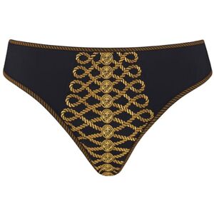 Marlies Dekkers Pirate Queen Black And Gold Briefs Taille: S Culottes Outlet Femme Le Noir - Publicité Marlies Dekkers Pirate Queen Black And Gold Briefs Taille: S Culottes Outlet Femme Le Noir - Publicité
