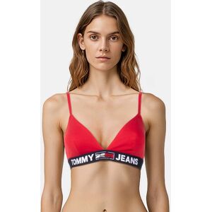 Tommy Hilfiger Triangle Bralette Unlined Red Taille: L Soutiens-gorge Outlet Femme Rouge - Publicité Tommy Hilfiger Triangle Bralette Unlined Red Taille: L Soutiens-gorge Outlet Femme Rouge - Publicité