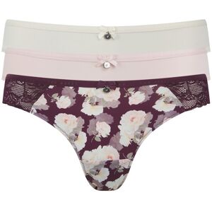 Ted Baker Pixie 3pk Print And Plain Brief Berry Floral / Whisper White Taille: XXL Culottes Outlet Femme Blanche - Publicité Ted Baker Pixie 3pk Print And Plain Brief Berry Floral / Whisper White Taille: XXL Culottes Outlet Femme Blanche - Publicité