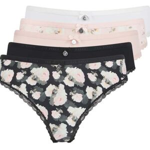 Ted Baker Senna 5pk Brief Barely There/ Black Print/ White/barely Ther Taille: L Culottes Outlet Femme Le Noir - Publicité Ted Baker Senna 5pk Brief Barely There/ Black Print/ White/barely Ther Taille: L Culottes Outlet Femme Le Noir - Publicité