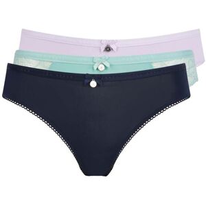 Ted Baker Addison 3pk Solid Brief Navy/lilac/aquifier Taille: XL Culottes Outlet Femme Bleu - Publicité Ted Baker Addison 3pk Solid Brief Navy/lilac/aquifier Taille: XL Culottes Outlet Femme Bleu - Publicité