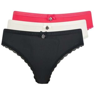Ted Baker Zaria 3pk Solid Brief With Lace Trim Jet Black/egret/azalea Taille: L Culottes Outlet Femme Blanche - Publicité Ted Baker Zaria 3pk Solid Brief With Lace Trim Jet Black/egret/azalea Taille: L Culottes Outlet Femme Blanche - Publicité