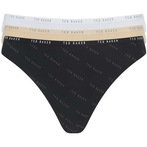 Ted Baker Indie 3pk Embossed Thong No Show White/black/cream Taille: M Culottes Outlet Femme Blanche - Publicité Ted Baker Indie 3pk Embossed Thong No Show White/black/cream Taille: M Culottes Outlet Femme Blanche - Publicité