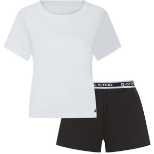 G-Star Sunstone Loungewear Bright White/black Taille: M Culottes Outlet Femme Blanche - Publicité G-Star Sunstone Loungewear Bright White/black Taille: M Culottes Outlet Femme Blanche - Publicité