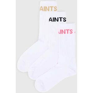 AllSaints Jae Logo Socks 3pk White Multi Taille: M/L Culottes Outlet Femme Blanche - Publicité AllSaints Jae Logo Socks 3pk White Multi Taille: M/L Culottes Outlet Femme Blanche - Publicité
