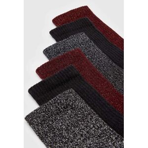 AllSaints Metallic Socks 3pk Black/multi Taille: M/L Culottes Outlet Femme Le Noir - Publicité AllSaints Metallic Socks 3pk Black/multi Taille: M/L Culottes Outlet Femme Le Noir - Publicité