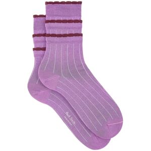 Paul Smith Womens Sock Gigi Ruffle Aw24 Dark Violet Taille: OS Culottes Outlet Femme Mauve - Publicité Paul Smith Womens Sock Gigi Ruffle Aw24 Dark Violet Taille: OS Culottes Outlet Femme Mauve - Publicité