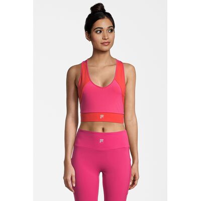 FILA Revere Bra Pink Yarrow-bittersweet Taille: M Chaussettes de sport Outlet Femme Rose - Publicité FILA Revere Bra Pink Yarrow-bittersweet Taille: M Chaussettes de sport Outlet Femme Rose - Publicité