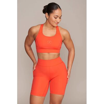 Golds Gym Gold's Gym Nadia - Women's Low Support Bra Orange Taille: XS Chaussettes de sport Outlet Femme Orange - Publicité Golds Gym Gold's Gym Nadia - Women's Low Support Bra Orange Taille: XS Chaussettes de sport Outlet Femme Orange - Publicité