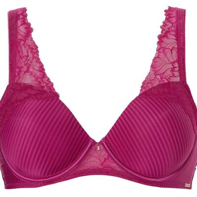 Livera Bra Tshirt Donna Stripe Lace Sweet Cherry Taille: H75 Soutiens-gorge Outlet Femme - Publicité Livera Bra Tshirt Donna Stripe Lace Sweet Cherry Taille: H75 Soutiens-gorge Outlet Femme - Publicité