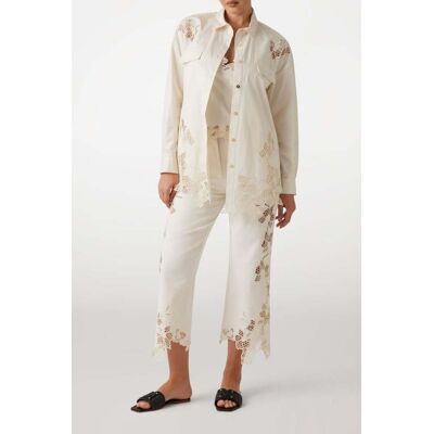 Guess by Marciano GUESS Marciano By Brooke Embro Sl Top Sandy Shore Taille: 42 Culottes Outlet Femme Marron - Publicité Guess by Marciano GUESS Marciano By Brooke Embro Sl Top Sandy Shore Taille: 42 Culottes Outlet Femme Marron - Publicité