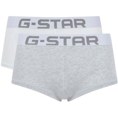 G-Star Faden Underwear Light Grey Marl/bright White Taille: XXL Culottes Outlet Femme Gris - Publicité G-Star Faden Underwear Light Grey Marl/bright White Taille: XXL Culottes Outlet Femme Gris - Publicité