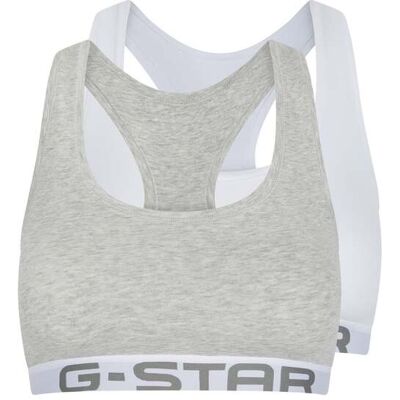 G-Star Dolomite Underwear Light Grey Marl/bright White Taille: S Chaussettes de sport Outlet Femme Gris - Publicité G-Star Dolomite Underwear Light Grey Marl/bright White Taille: S Chaussettes de sport Outlet Femme Gris - Publicité