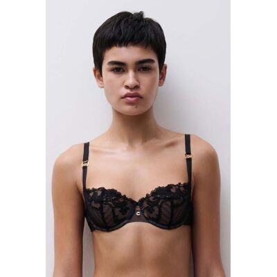 Chantelle Cabaret Sauvage Bra Black Taille: D70 Soutiens-gorge Outlet Femme Le Noir - Publicité Chantelle Cabaret Sauvage Bra Black Taille: D70 Soutiens-gorge Outlet Femme Le Noir - Publicité