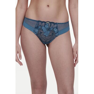 Chantelle Fleurs Signature Tanga Blue Taille: 38 Culottes Outlet Femme Bleu - Publicité Chantelle Fleurs Signature Tanga Blue Taille: 38 Culottes Outlet Femme Bleu - Publicité