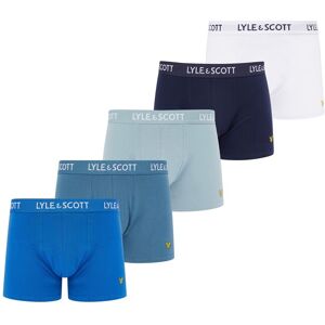 Lyle & Scott Miller 5 Pack Trunks Peacoat/bright White/arona/real Teal/na Taille: S Sous-vêtements Outlet Homme Blanche - Publicité Lyle & Scott Miller 5 Pack Trunks Peacoat/bright White/arona/real Teal/na Taille: S Sous-vêtements Outlet Homme Blanche - Publicité