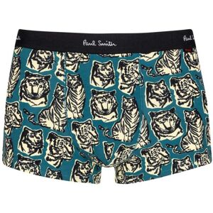 Paul Smith Men Trunk Tiger Petrol Green Taille: XXL Sous-vêtements Outlet Homme Vert - Publicité Paul Smith Men Trunk Tiger Petrol Green Taille: XXL Sous-vêtements Outlet Homme Vert - Publicité