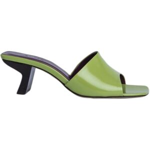 By Far Lily Lime Green Semi Patent Leather Taille: 39 Mules Outlet Femme Vert - Publicité By Far Lily Lime Green Semi Patent Leather Taille: 39 Mules Outlet Femme Vert - Publicité