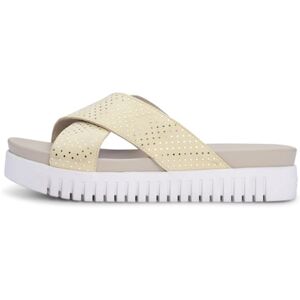 ILSE JACOBSEN HORNBÆK Ilse Jacobsen Tulip1475 Sandals Flan Yellow Taille: 38 Slippers Outlet Femme Jaune - Publicité ILSE JACOBSEN HORNBÆK Ilse Jacobsen Tulip1475 Sandals Flan Yellow Taille: 38 Slippers Outlet Femme Jaune - Publicité