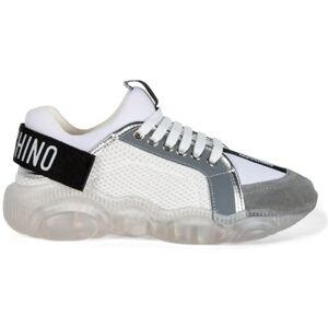 Moschino Sneakerd.orso30 Mix Bianco+grigio Taille: 38 Baskets Outlet Femme - Publicité Moschino Sneakerd.orso30 Mix Bianco+grigio Taille: 38 Baskets Outlet Femme - Publicité