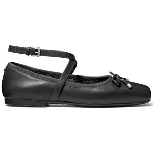Michael Kors Collette Wrap Ballet Shoe In Black Taille: 35.5 Ballerines Outlet Femme Le Noir - Publicité Michael Kors Collette Wrap Ballet Shoe In Black Taille: 35.5 Ballerines Outlet Femme Le Noir - Publicité